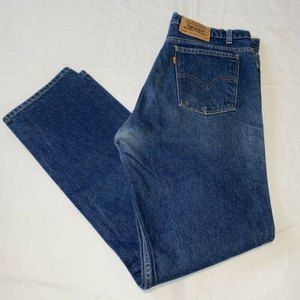 Levi’s 505 Orange Tab  Jeans sz  36x32 Medium Wash Vintage 1996